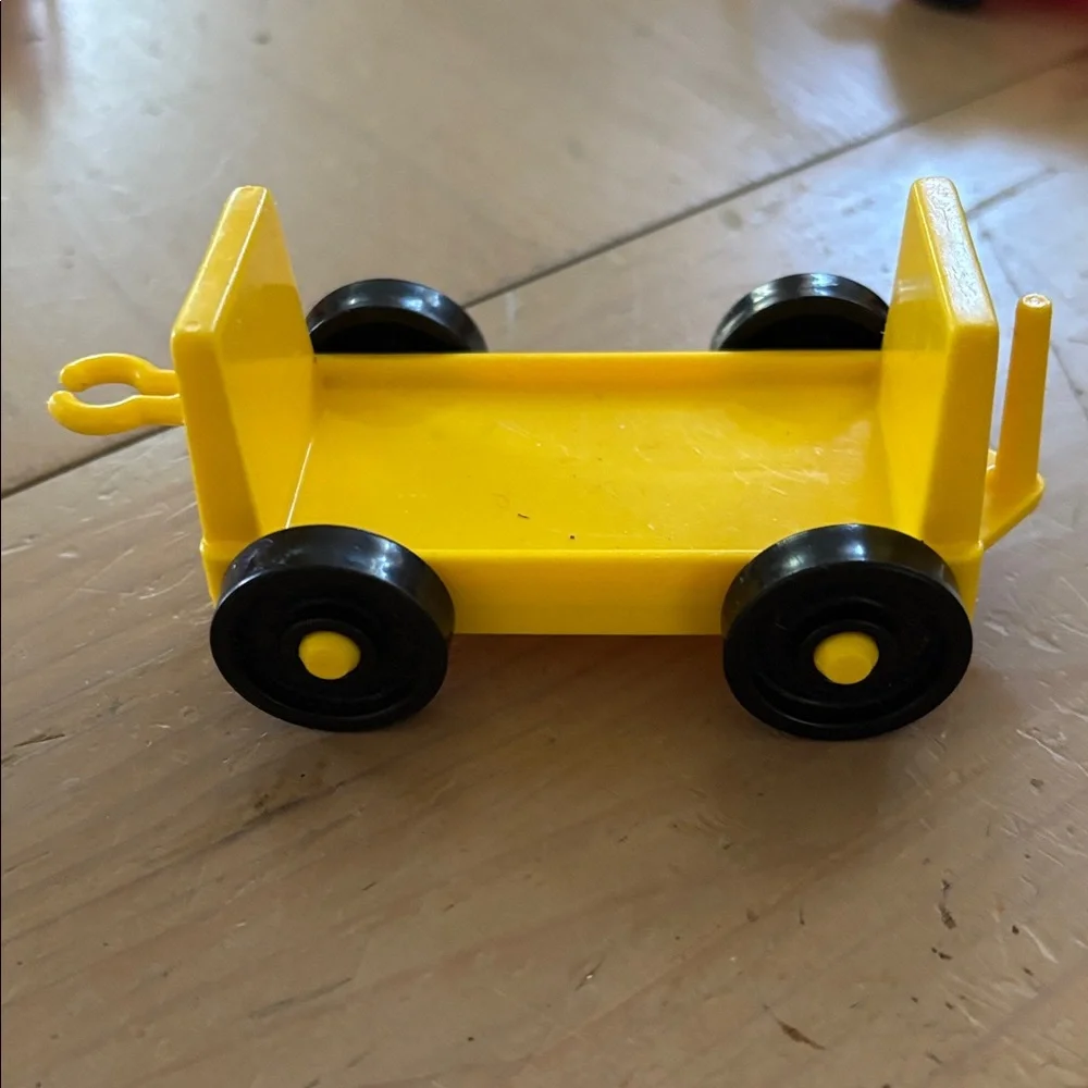 Fisher Price Jet Fuel Truck and Luggage Carrier - the Little People Airport Set